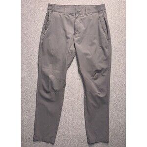 Fabletics Men's The Only Pant Slim Fit Performance Tech Gray 32x32